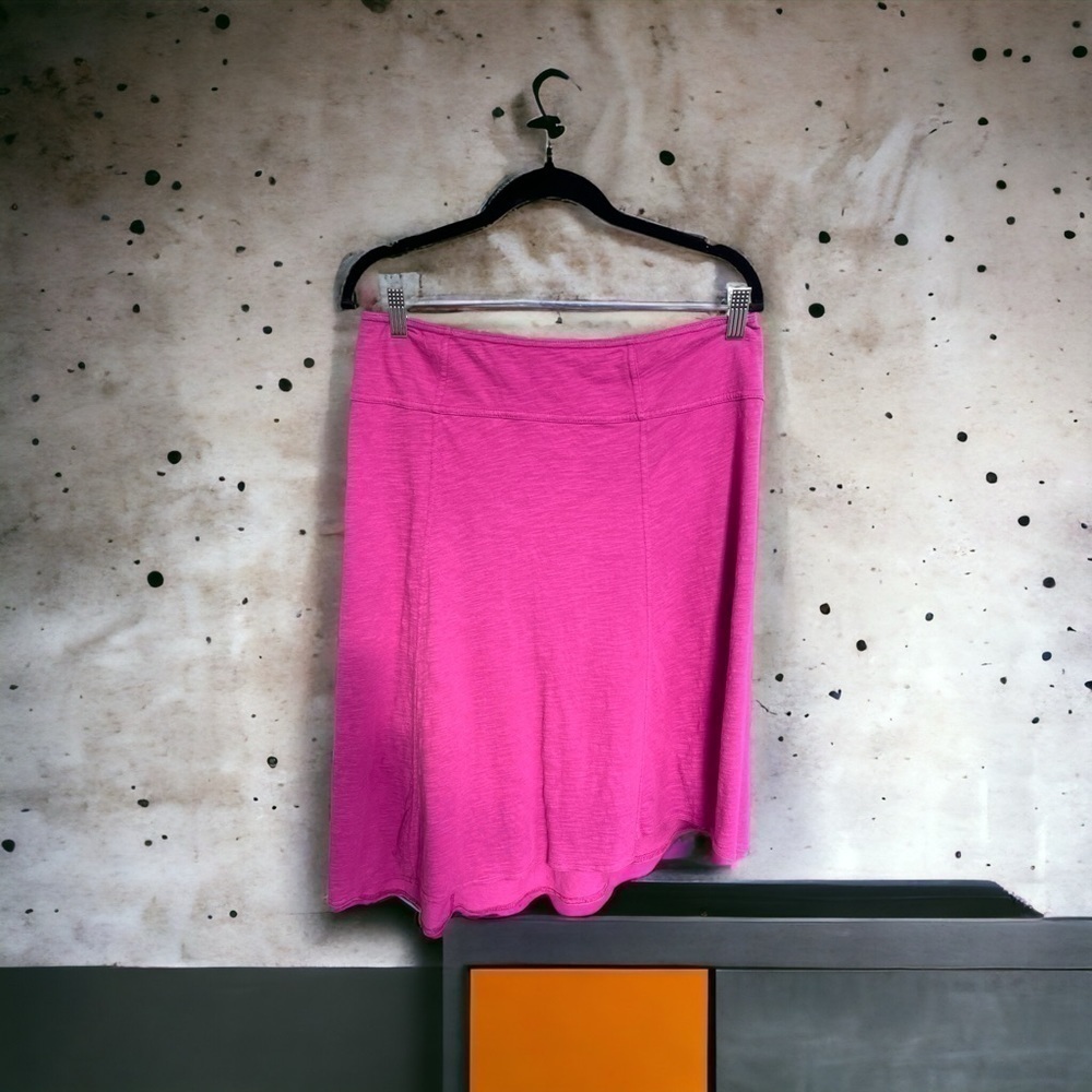 Prana skirt, size L, cotton, asymmetrical hem, excellent condition, no stains